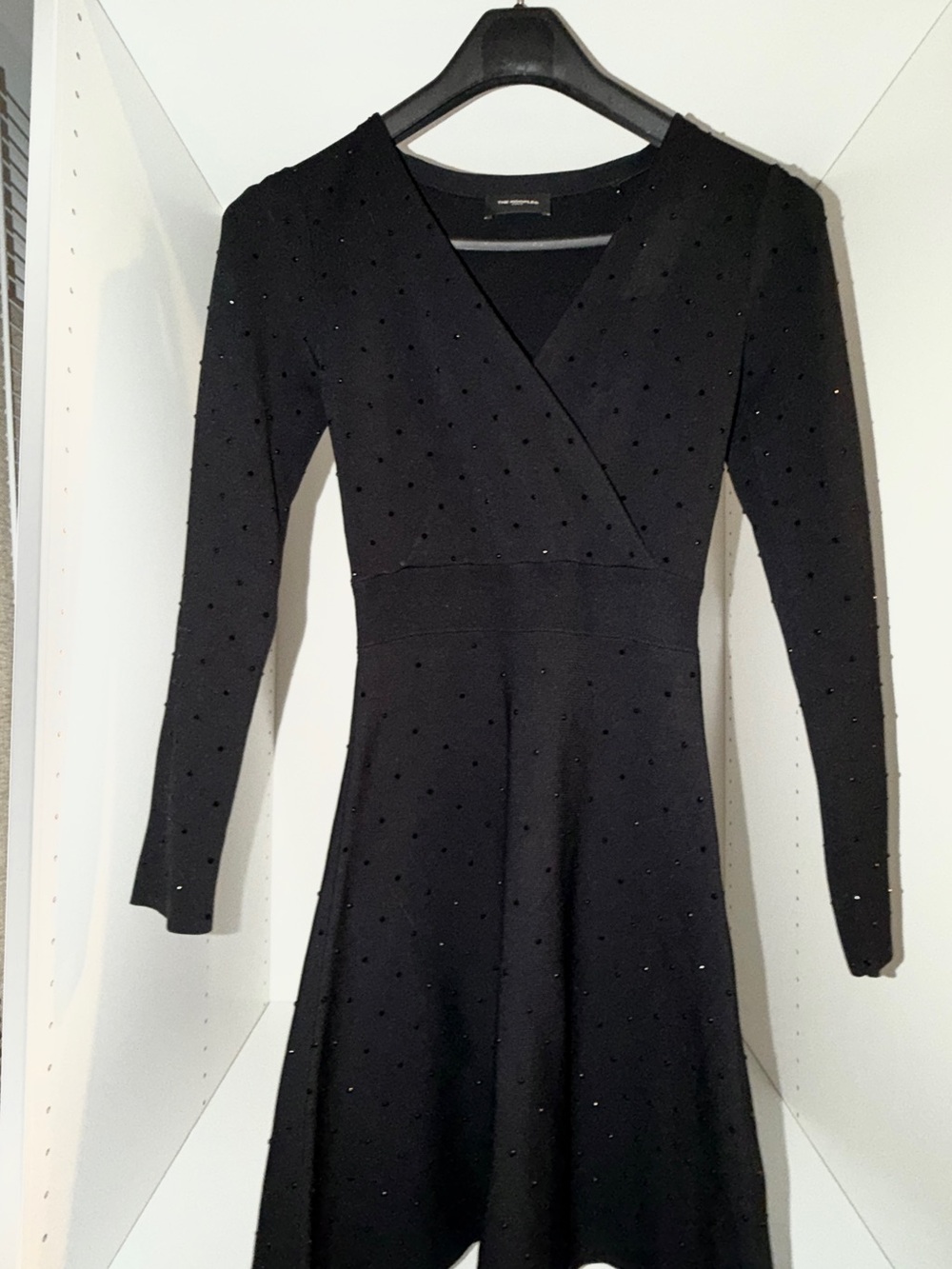 The Kooples knitted wrap dress